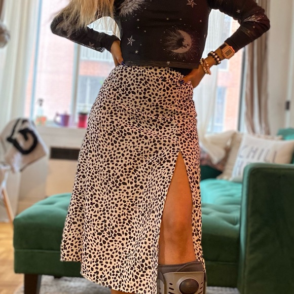 Midi skirt A-line - Picture 1 of 10